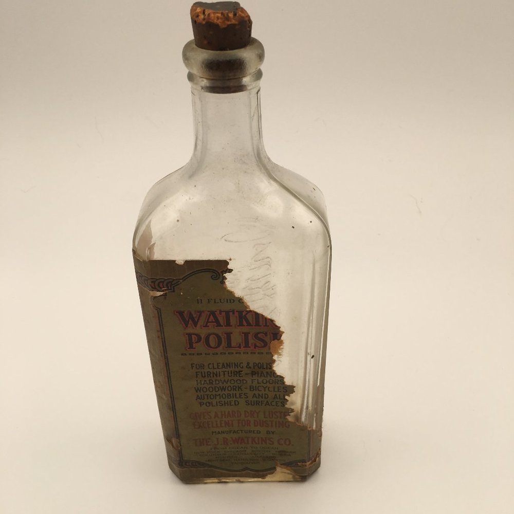 Vintage Watkins Polish bottle